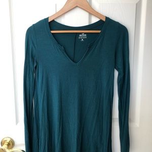 Emerald Green Long Sleeve Shirt